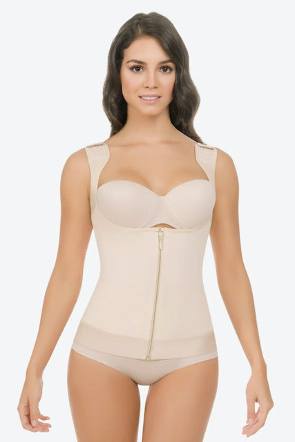 Ultra Compression Thermic Corset - Beige