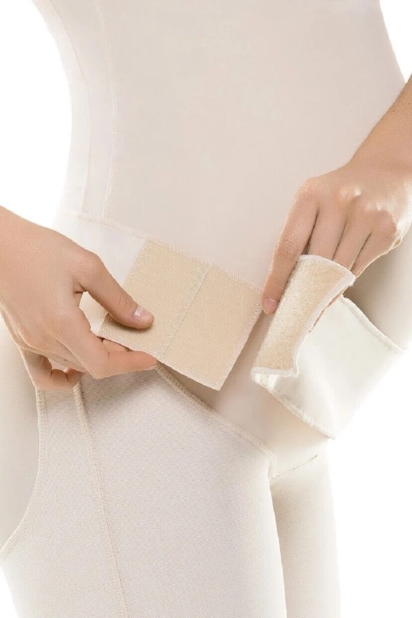 Pregnancy Support Full Body Shaper - Beige