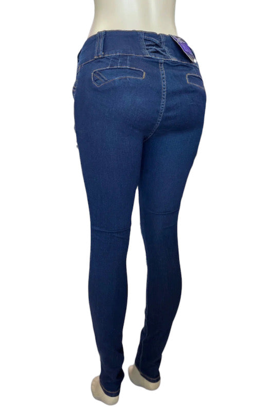 Faded Distressed Jeans