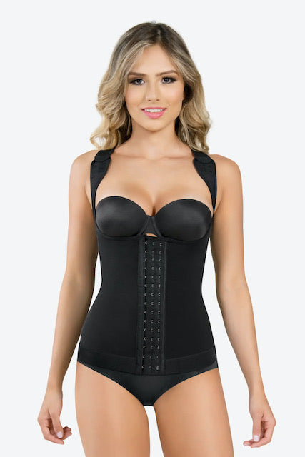 Compressive Posture Corrector Vest - Black