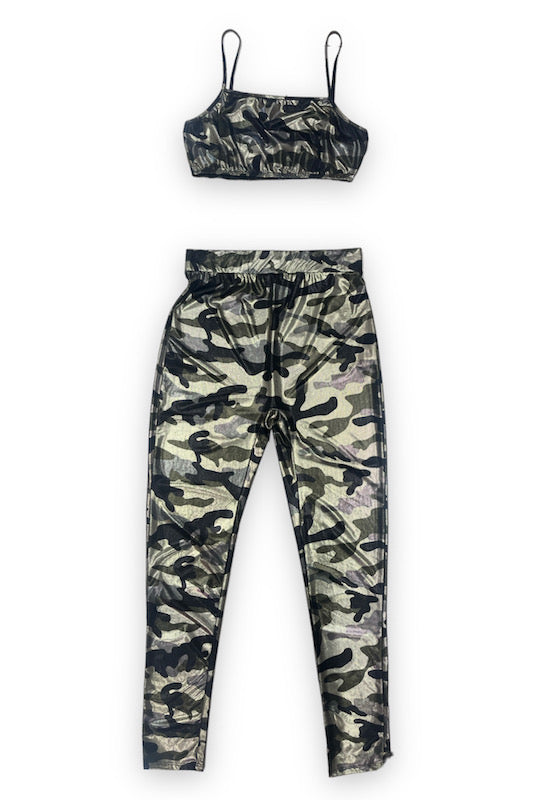 Metallic Camo Print Set