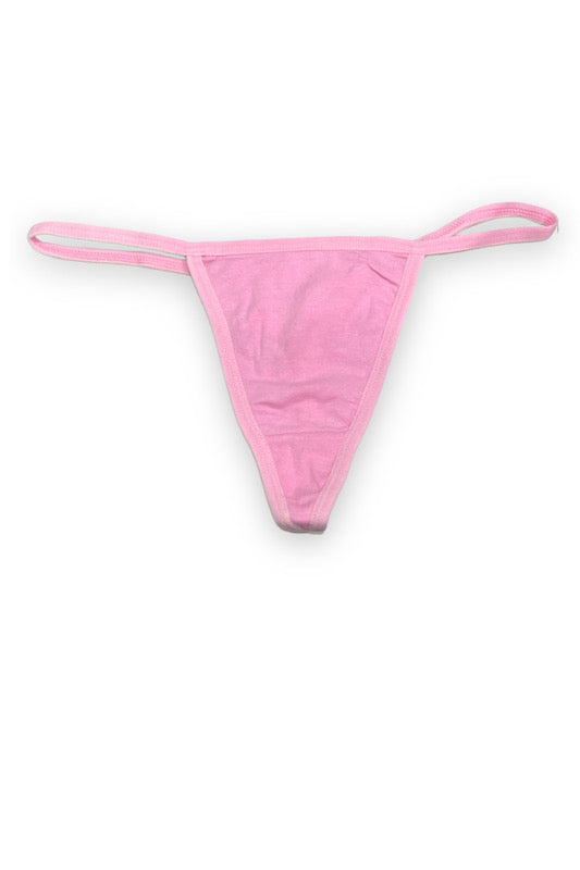 Cotton G String in pink