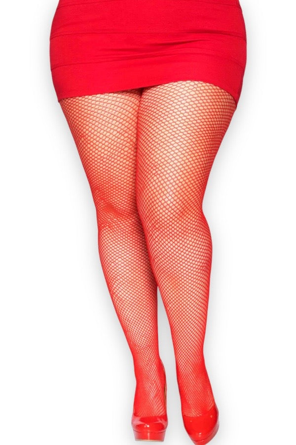 Risa Nylon Fishnet Tights