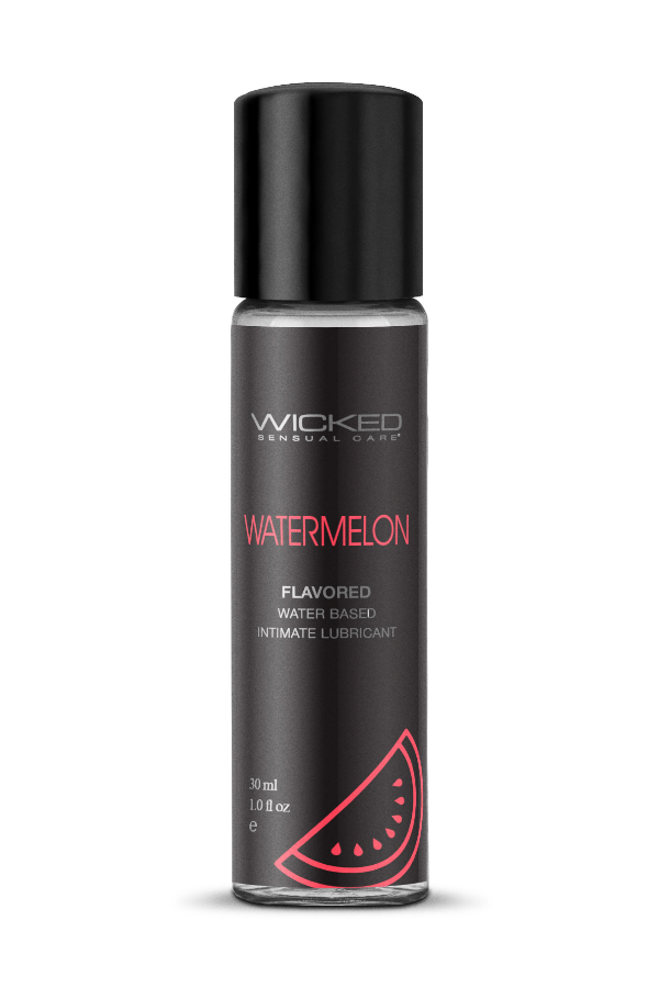 Aqua Flavored Water Based Intimate Lube - 1 Fl. Oz. - Watermelon