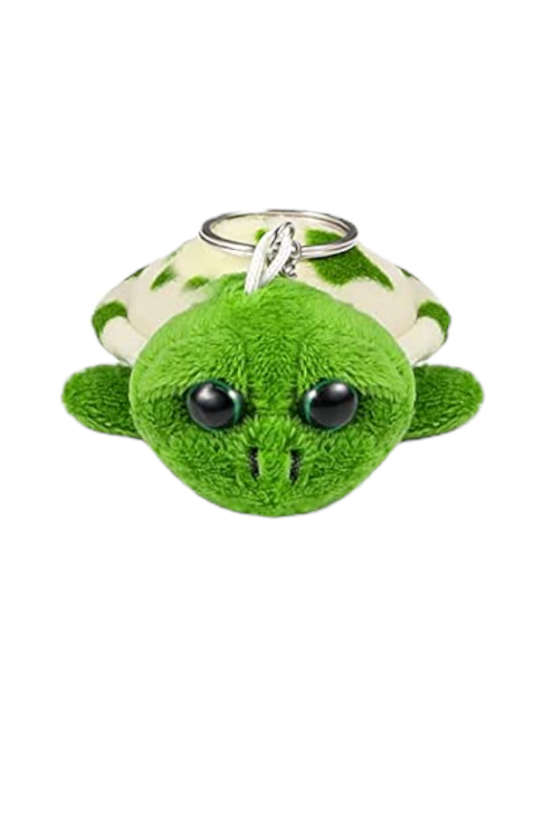 Cute Keychain Stuffed Honu Turtle - Green
