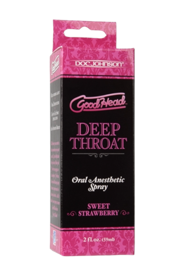 Deep Throat Oral Spray - Strawberry - 2 fl oz
