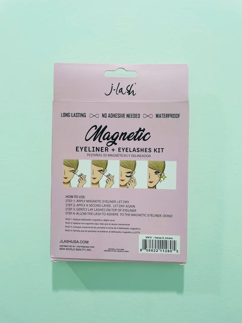 back cover of Magnetic Lashes - Hanae & Johana