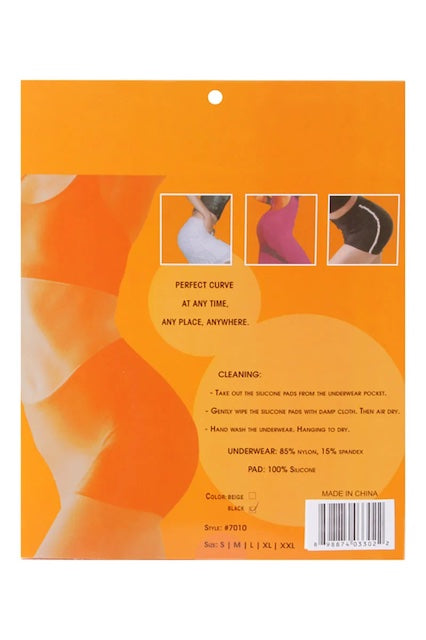 Silicone Butt Enhancer Shorts