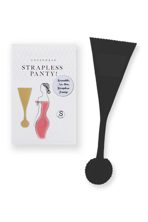 Reusable, No line Strapless Panty