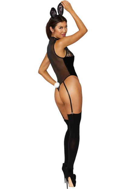 Bunny Vixen Garter Teddy