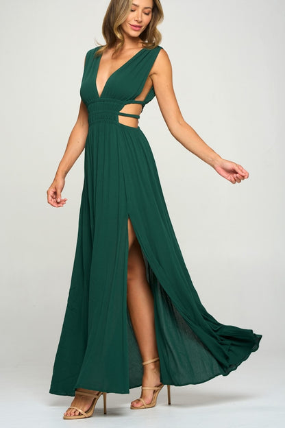 Scarlett Solid Maxi Dress