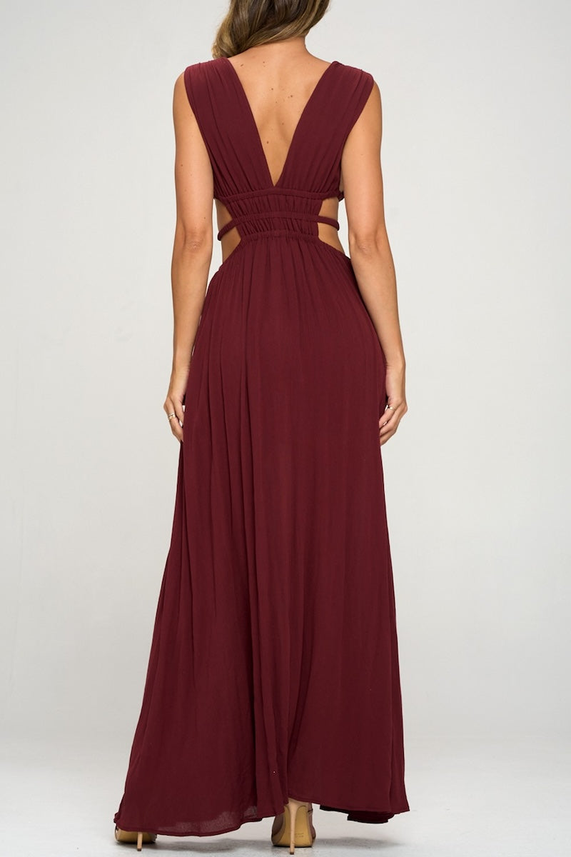 Scarlett Solid Maxi Dress