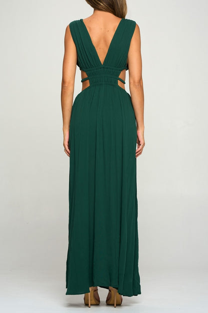 Scarlett Solid Maxi Dress