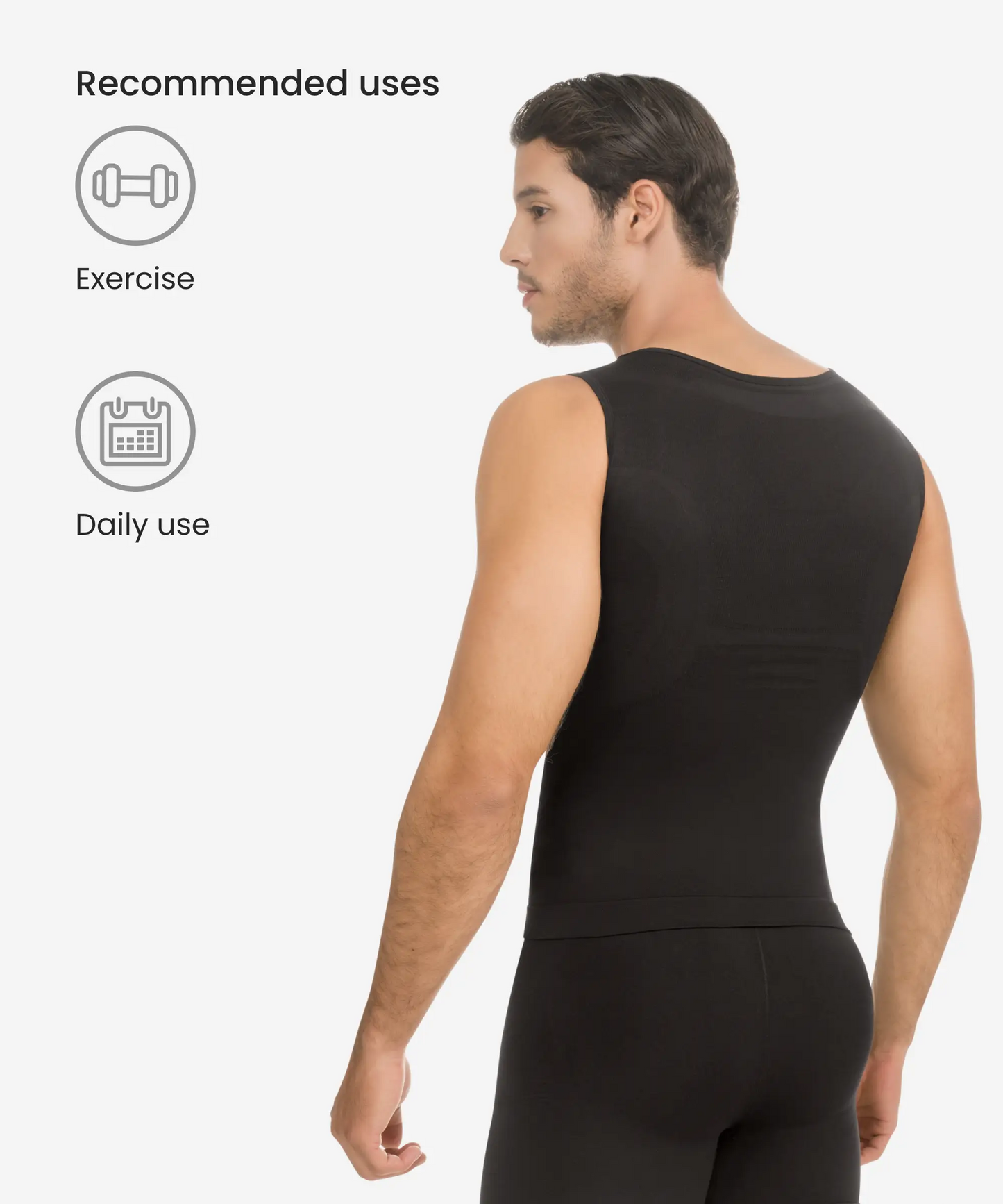 Men's Seamless Control Compression Shirt 