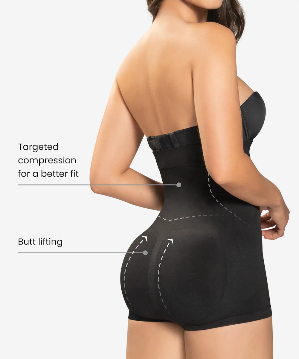 Cysm Seamless Strapless Thermal Full Body Shaper