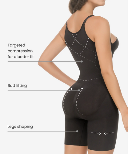 Seamless Thermal Action Weight Loss Hourglass Bodysuit