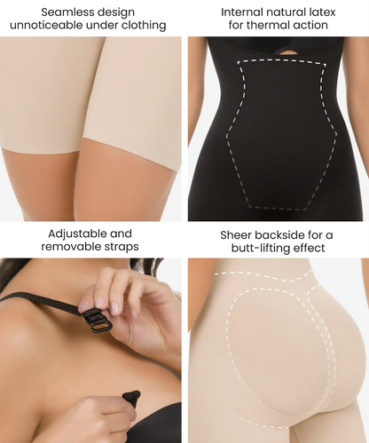 Seamless Thermal Action Weight Loss Hourglass Bodysuit