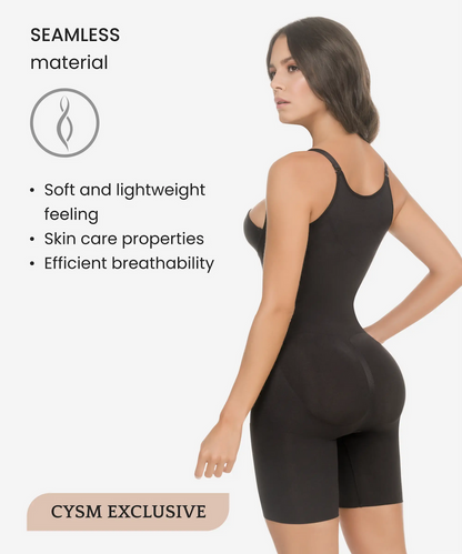 Seamless Thermal Action Weight Loss Hourglass Bodysuit