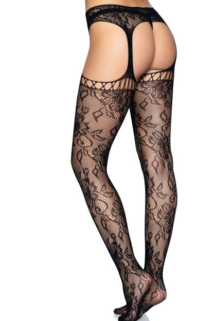 Karina Lace Garter Belt Stockings