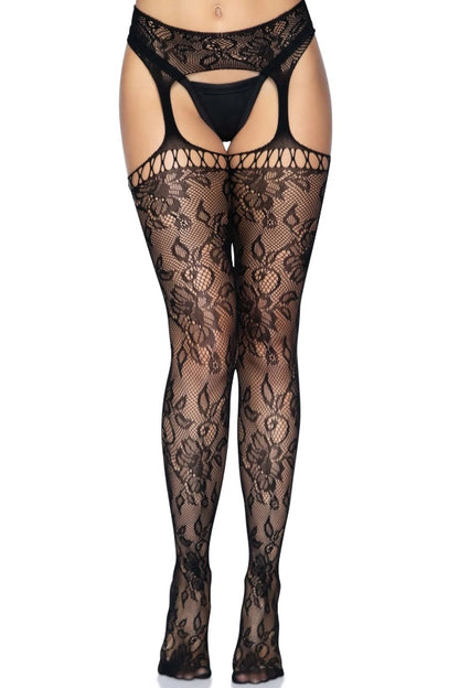 Karina Lace Garter Belt Stockings