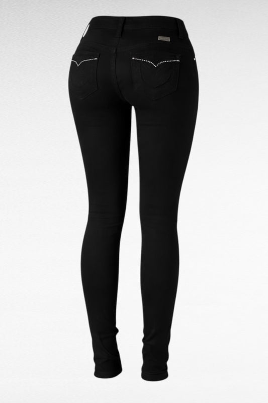 Black pants on a white background