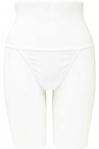 White thong on a white background