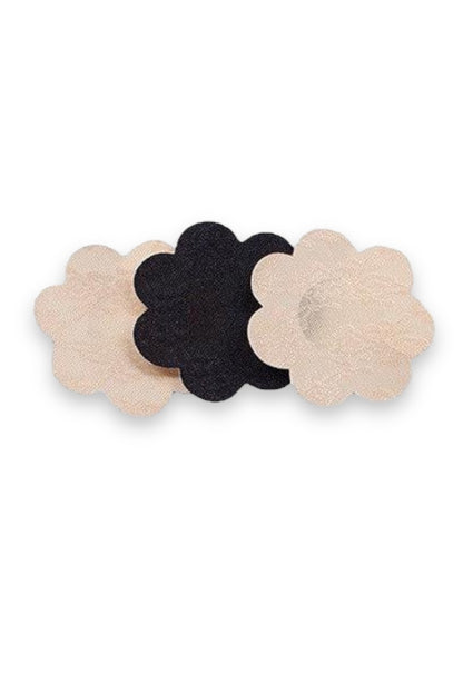 Lace Petal Nipple Pasties - 3 Pairs