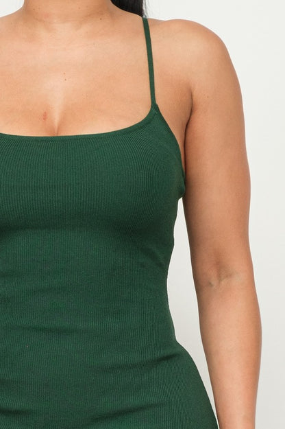 Side Slit Cami Dress