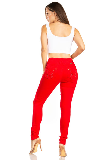 High Waist Push Up Jeans
