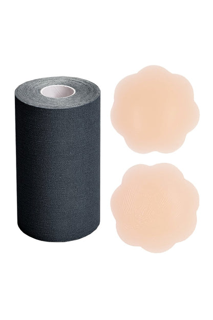 Plus Body Tape with Silicone Nipple Cover