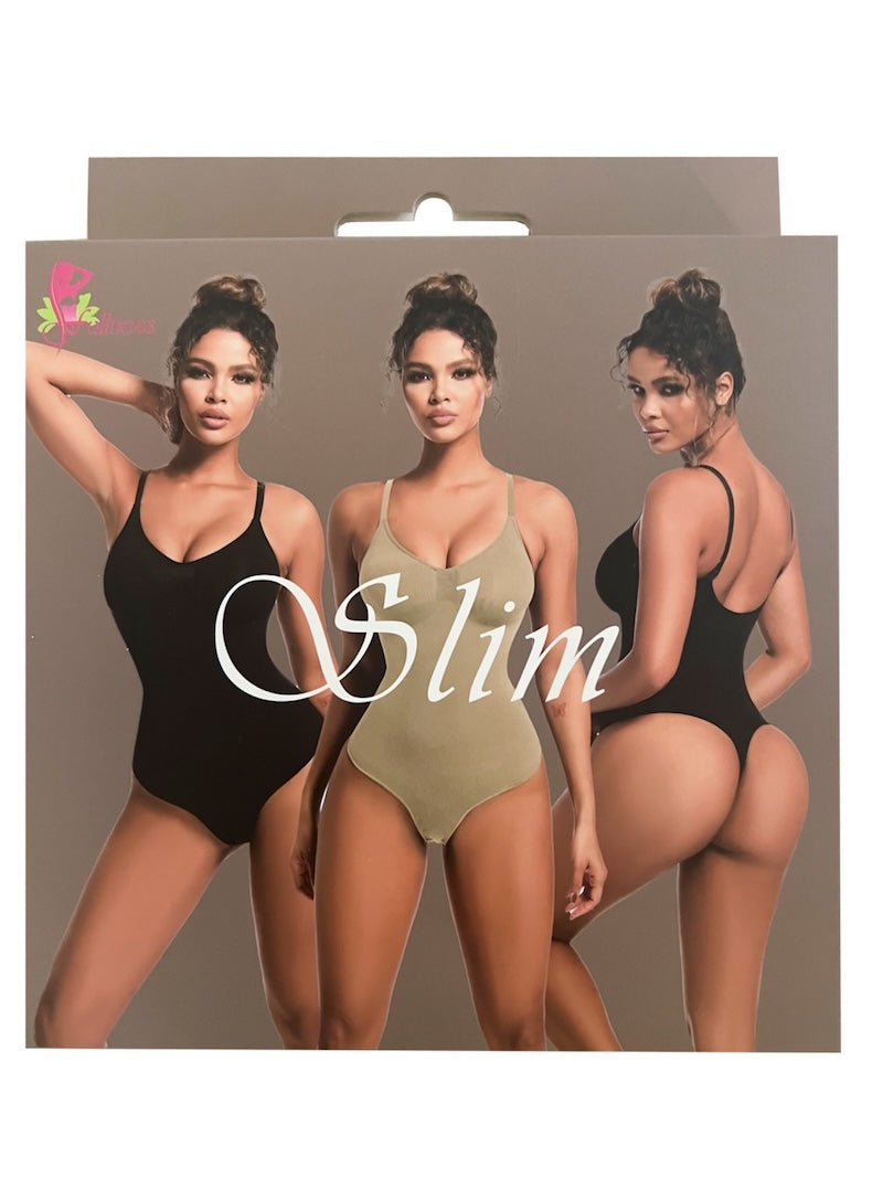 Slim Sculpt Shaper Thong Bodysuit #9253