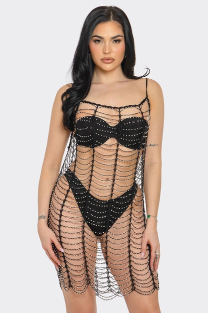 Chandelier Crotchet Dress