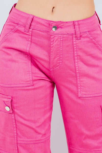 Cargo Straight Leg Pants