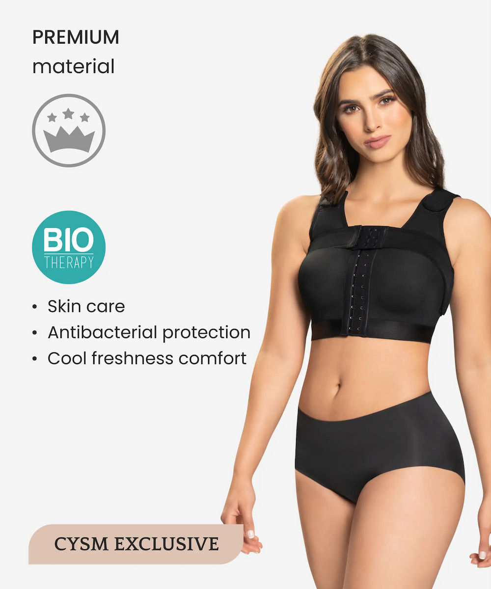 Adjustable Surgical Bra With Removable Band