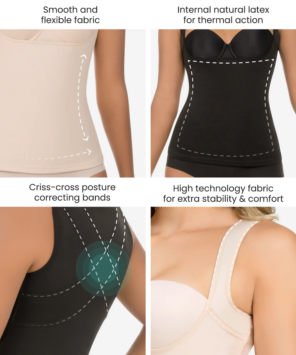 High-Control Camisole With Back Support