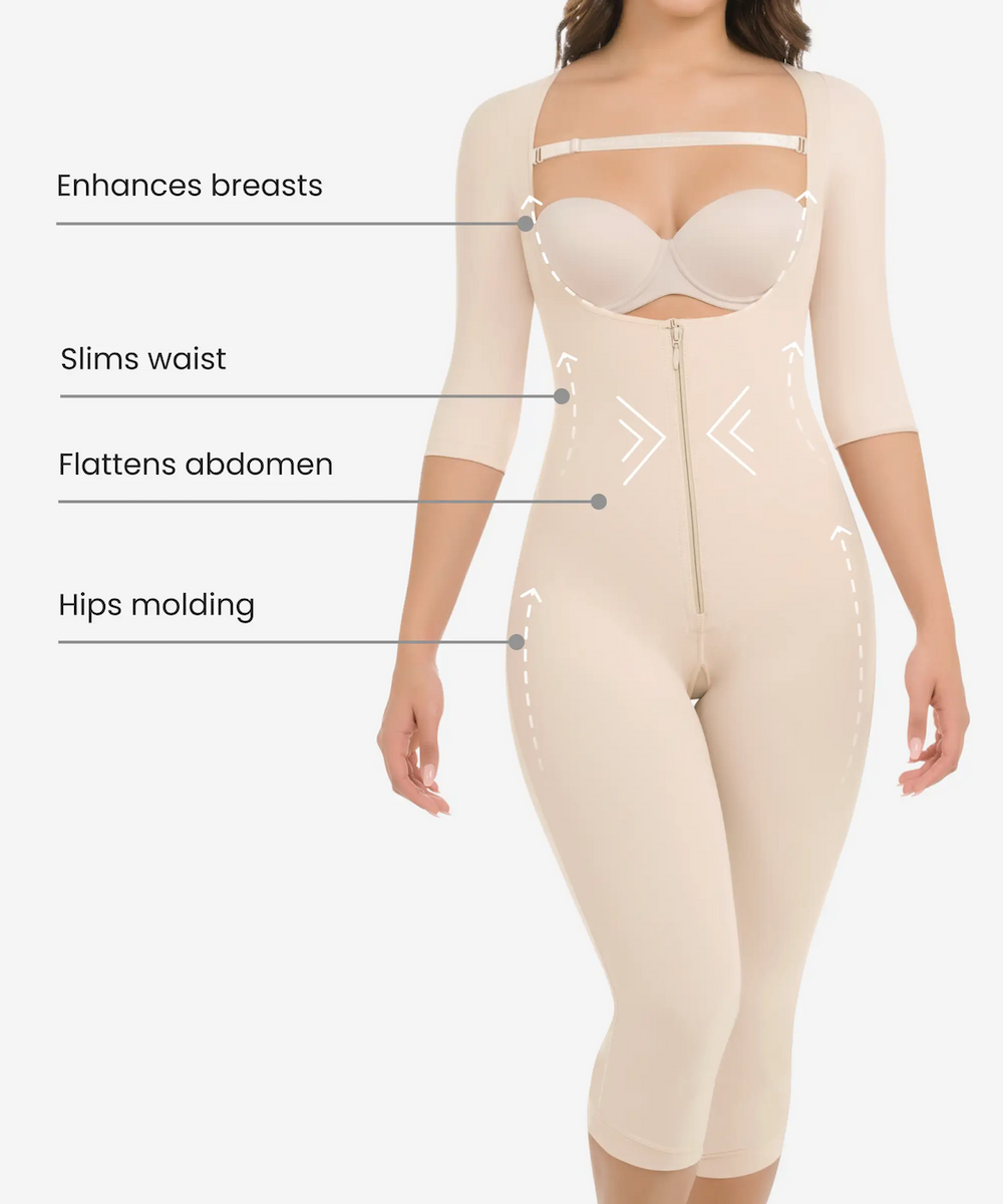 Top-To-Bottom Arms And Legs Full Body Shaper