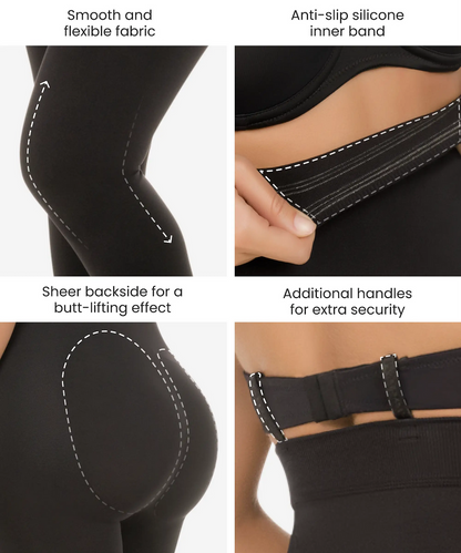Strapless Underbust Ultra Slimming Leggings