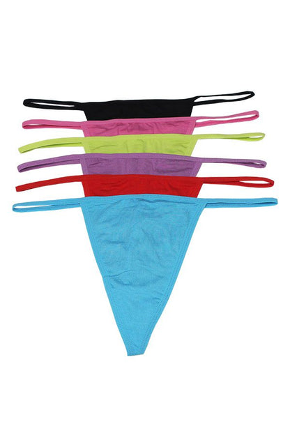 Super Soft V String Thong Panty