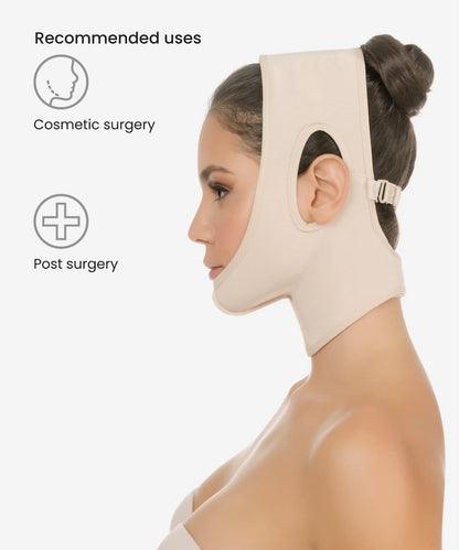 Post Surgery Compression Face Wrap 