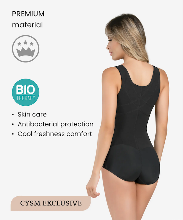 Thermal Body Shaper with Wide Straps