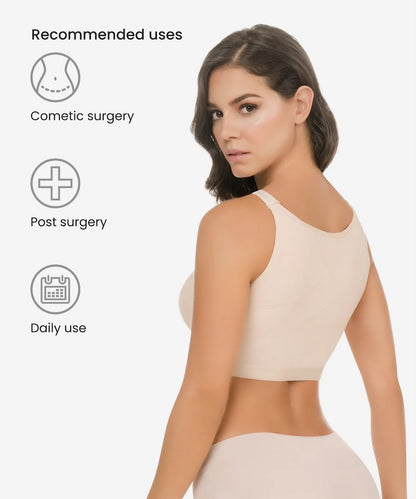 Front Closure Bust Support Bra 