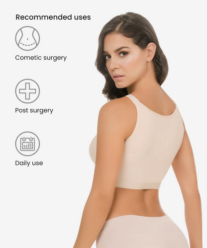 Front Closure Bust Support Bra 