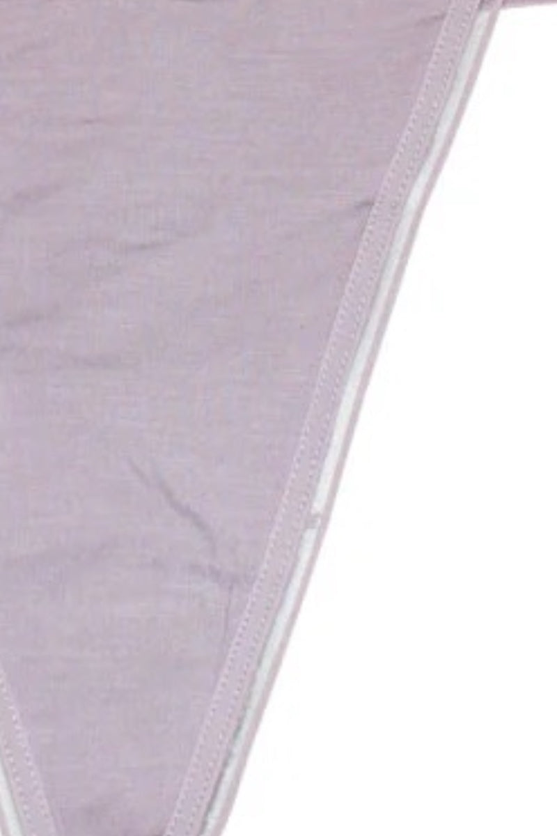 Mauve fabric with a subtle pattern on a white background