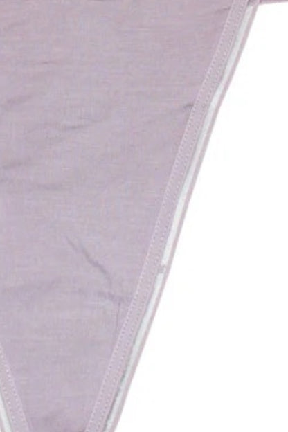 Mauve fabric with a subtle pattern on a white background
