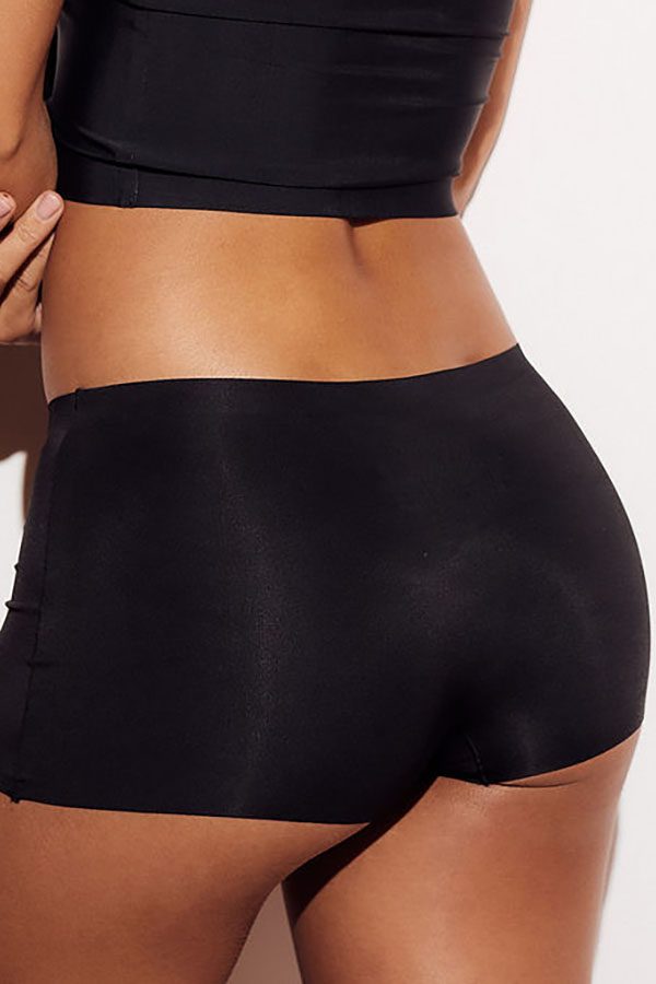 Solid Laser Cut Boyshorts