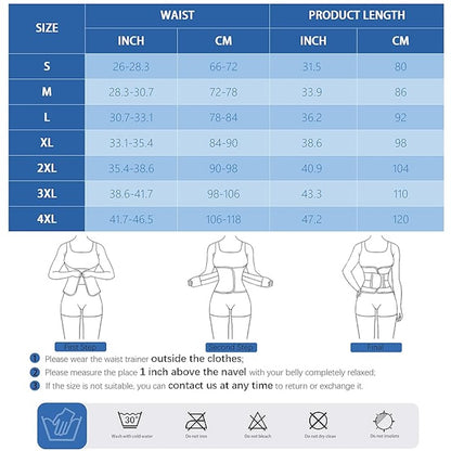 Neoprene Back Brace Wrap Waist Trainer