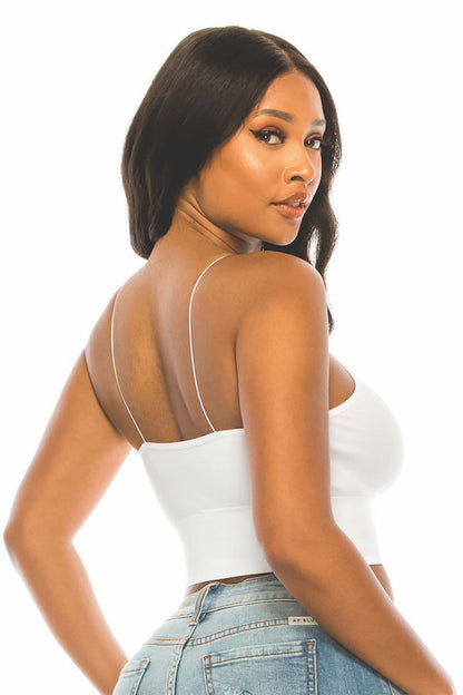 Thin Straps Bra Top
