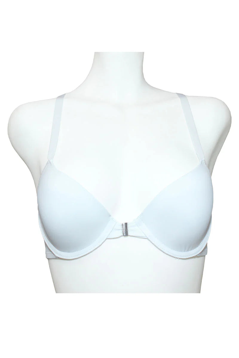 White bra on a mannequin against a white background