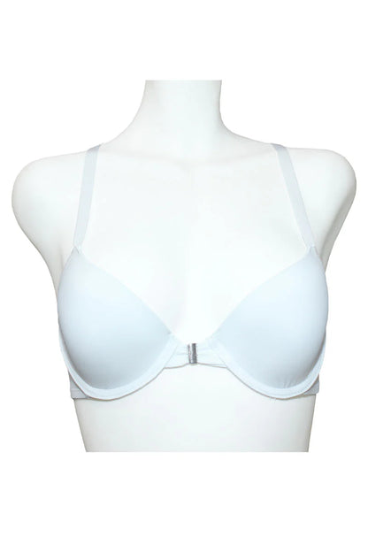 White bra on a mannequin against a white background
