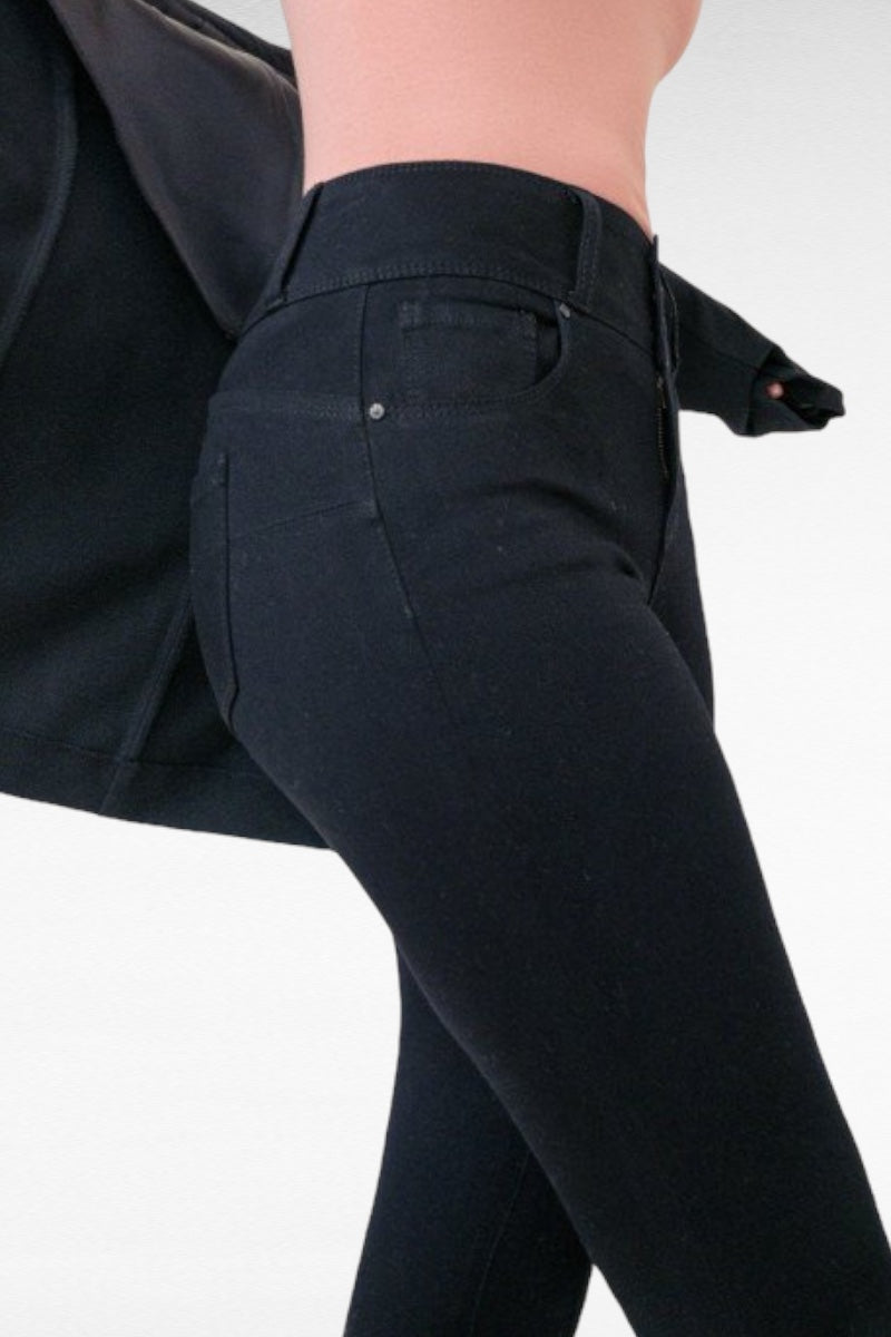 High-Rise Push-Up Super Comfy 3 Button Pants